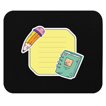 Discover Back to School Sticker Set Mouse Pads