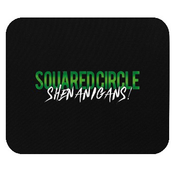 Discover Squared Circle Shenanigans Mouse Pads