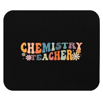 Discover Groovy Chemistry Teacher Chemist Periodic Table Mouse Pads