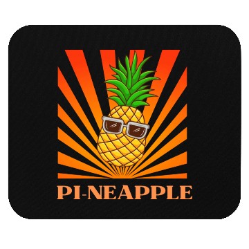 Discover Pi Day Pineapple Mouse Pads