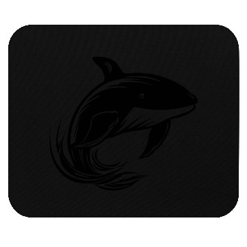 Discover Whale Ocean Marine Mouse Pads