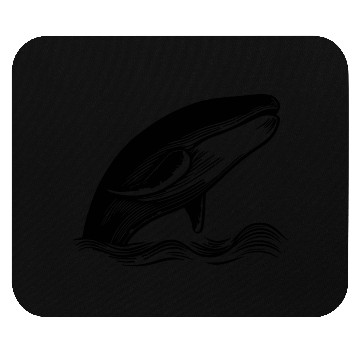 Discover Whale Ocean Marine Mouse Pads