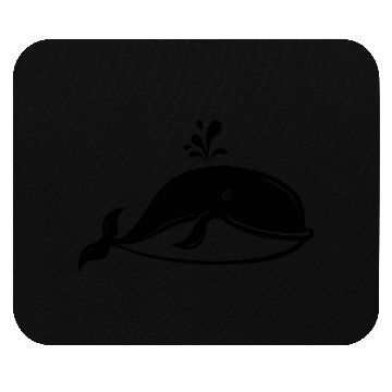 Discover Whale Ocean Marine Mouse Pads