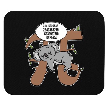 Discover Sleeping Koala Sleepyhead Gift Mouse Pads