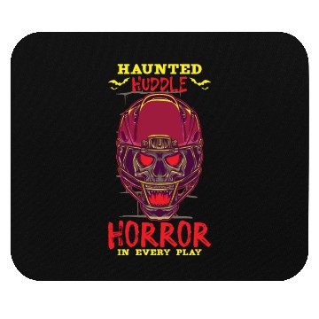 Discover Funny Horror Football Fan Horror Obsessed Horror Mouse Pads