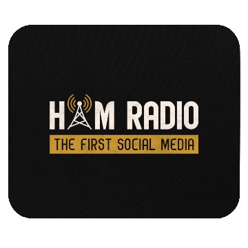 Discover The First Social Media - Ham Radio Mouse Pads