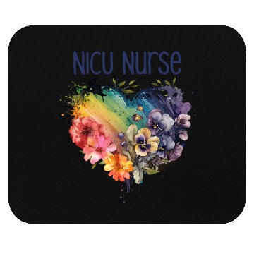 Discover Caring Nicu Nurse Mouse Pads