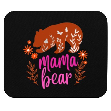 Discover Mama Bear's Embrace: A Heartwarming Design Mouse Pads
