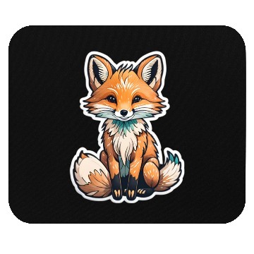 Discover sweet little fox Mouse Pads