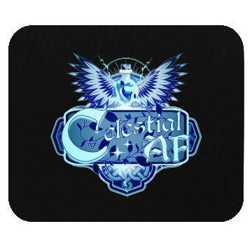 Discover Celestial AF Healing Potion and Angel Wings Mouse Pads