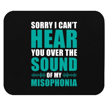 Discover Misophonia Awareness Gift Mouse Pads