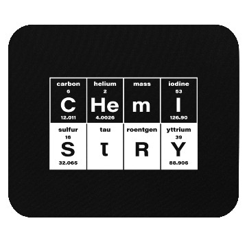 Discover Chemistry Periodic Table Science Teacher Funny Mouse Pads