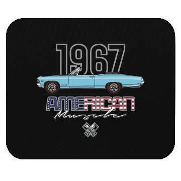 Discover American Light Blue Convertible Mouse Pads