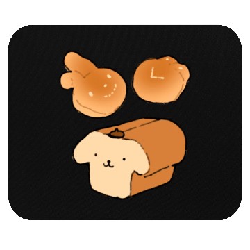 Discover Bread Friends Mouse Pads