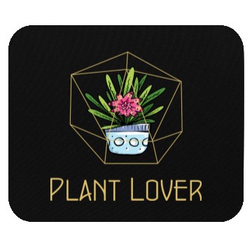 Discover Plant Lover Fancy Houseplant Mouse Pads