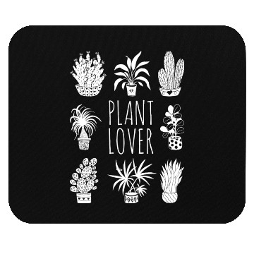 Discover Plant Lover Potted Plants Gallery White Mouse Pads