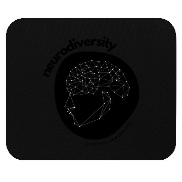 Discover Neurodiversity Great Minds Think Differently Mouse Pads