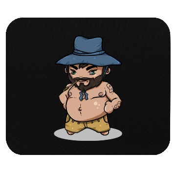 Discover Farmer TeeJ Chibi Mouse Pads