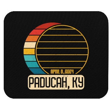 Discover Total Solar Eclipse Kentucky Paducah April 28 2024 Mouse Pads