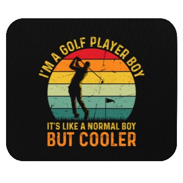 Discover I'm A Golf Player Boy - Golfer Boys Golf Player Mouse Pads