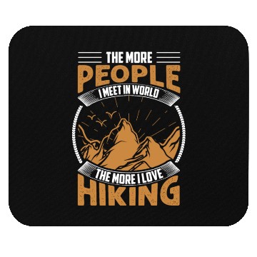 Discover People hiking Mouse Pads