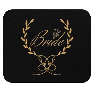 Discover Bride Wedding Honeymoon Mouse Pads