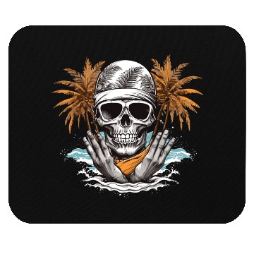 Discover Summer paradise beach Mouse Pads Design