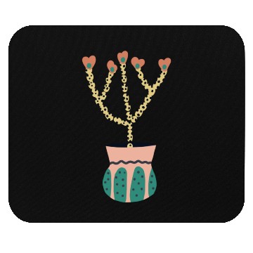 Discover Spotted Plant In A Pot Mouse Pads