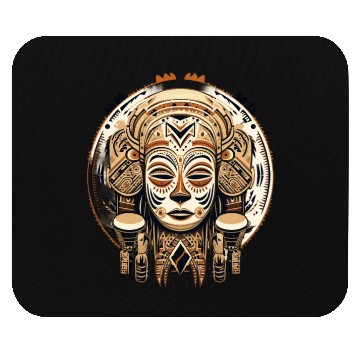 Discover music, african sound, drum, gift Mouse Pads
