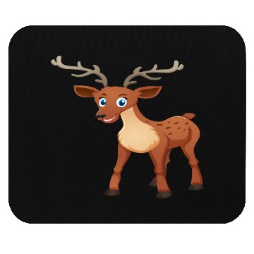 Discover Deer forest animal design Mouse Pads
