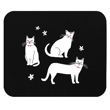 Discover Spring Cats Mouse Pads