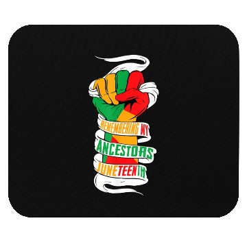 Discover Remembering My Ancestors Juneteenth Black History Mouse Pads