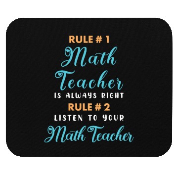 Discover For Math Teacher Mouse Pads