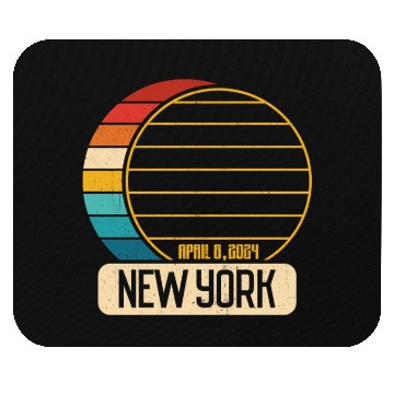Discover Total Solar Eclipse New York April 28 2024 Eclipse Mouse Pads