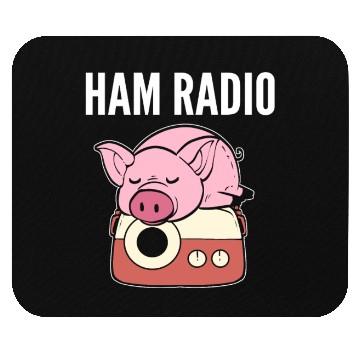 Discover Ham Radio Newscaster Gift Mouse Pads