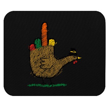 Discover Thanksgiving Bird Mouse Pads