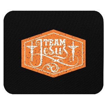 Discover Team Jesus Christian Christmas Mouse Pads