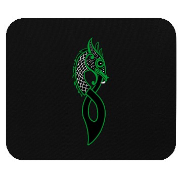 Discover Jormungand green Mouse Pads