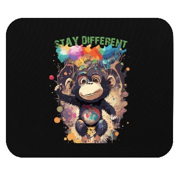 Discover Little Monkey Mouse Pads