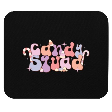Discover Candy Squad, Happy Halloween Day Mouse Pads