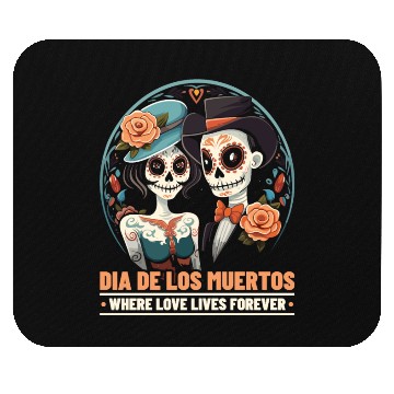 Discover Dia De Los Muertos Sugar Skull Mexican Holiday Mouse Pads
