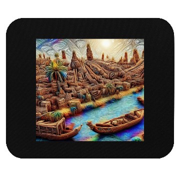 Discover River Nile Mouse Pads