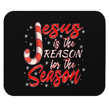 Discover Jesus Is The Reason For The Season Merry Mouse Pads