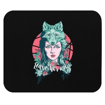 Discover Leave Her Wild Mouse Pads