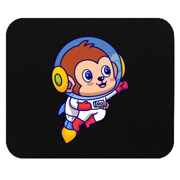 Discover Flying Monkey Astronaut Mouse Pads