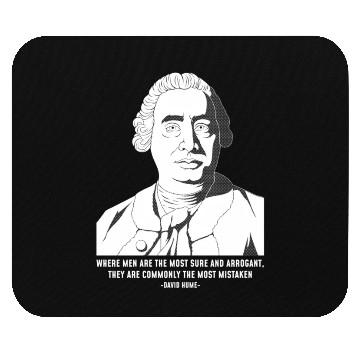 Discover Philosophy Quote eptic David Hume Mouse Pads