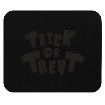 Discover Trick Or Treat Facemask Halloween Mouse Pads