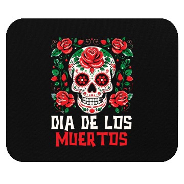Discover Dia De Los Muertos Sugar Skull Mexican Holiday Mouse Pads