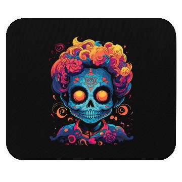 Discover Dia De Los Muertos Sugar Skull Mexican Holiday Mouse Pads