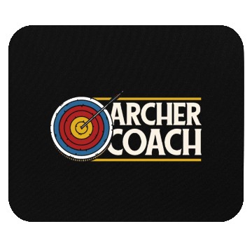 Discover Archery Cool Archery Coach Mouse Pads